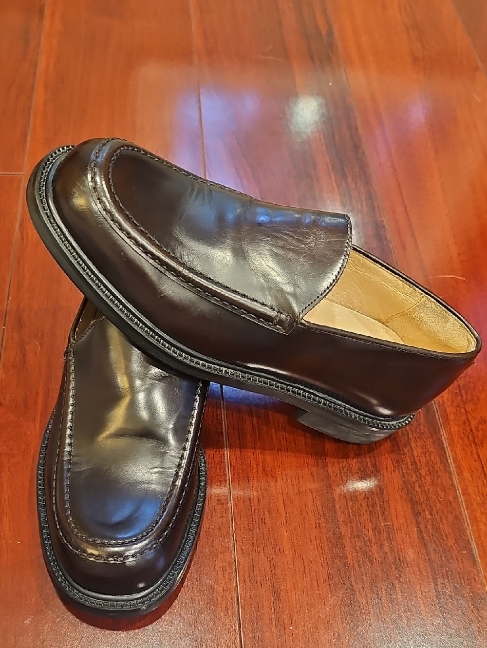 J Crew Leather Loafer Shoes 6.5